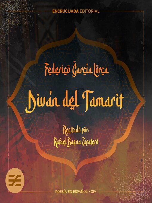 Title details for Diván del Tamarit by Federico García Lorca - Wait list